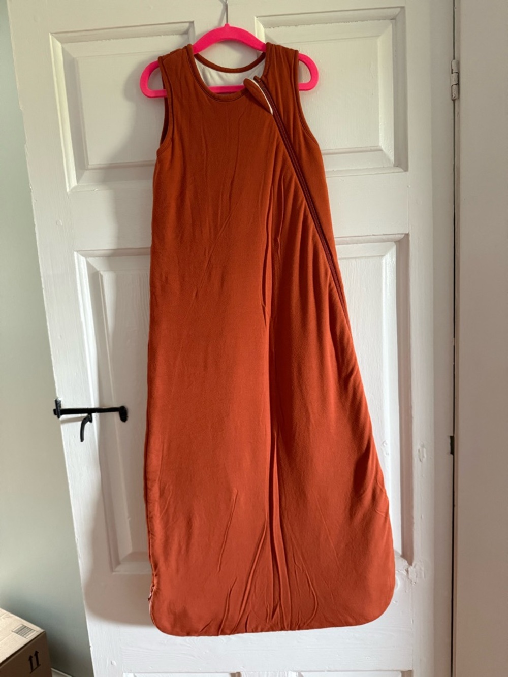 Kyte Baby sleep sack in rust